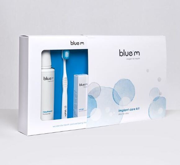 Bluem implant care kit day-to-day
