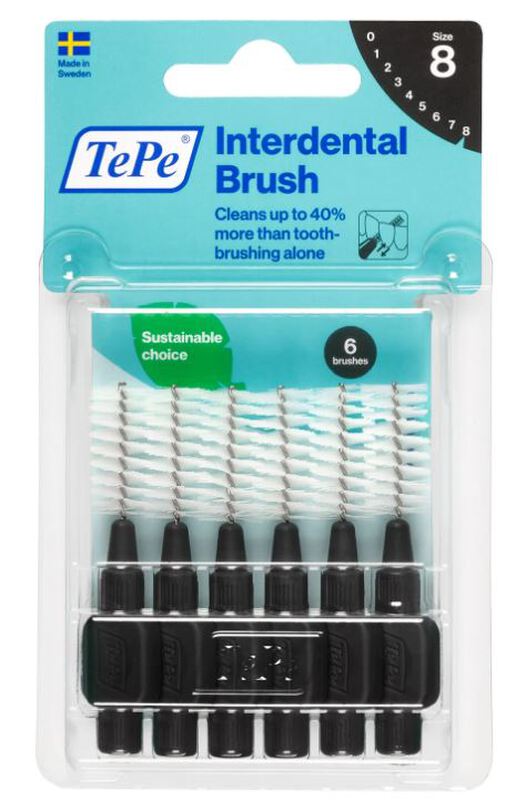 Tepe interdentale ragers original zwart 1,5mm(8)