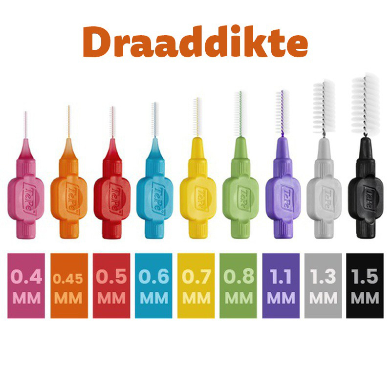 Tepe interdentale ragers original oranje 0,45mm(1)