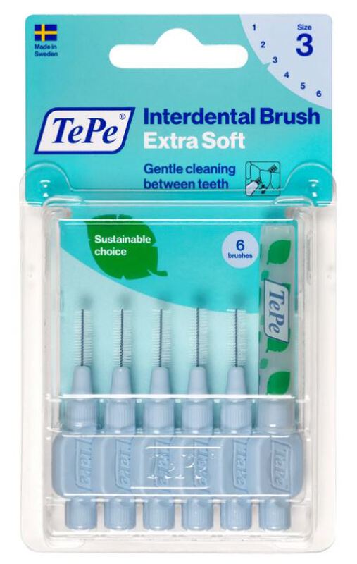 Tepe interdentale ragers x-soft blauw 0,6mm(3)