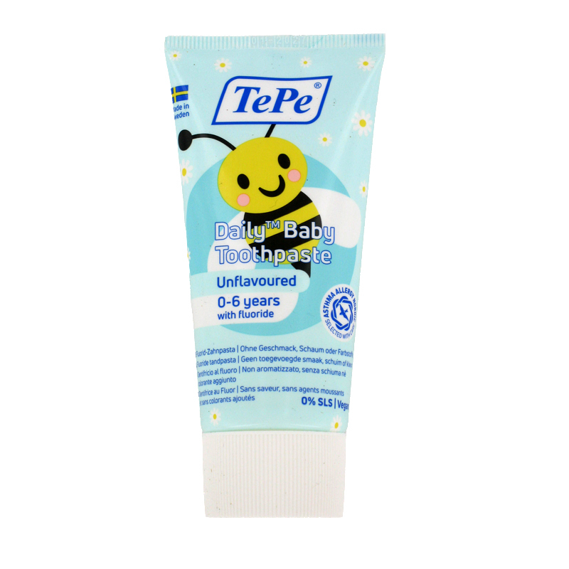 Tepe daily baby tandpasta met fluoride(0-6)