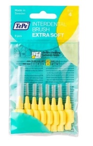tepe interdentale ragers x-soft geel 0,7mm(4)