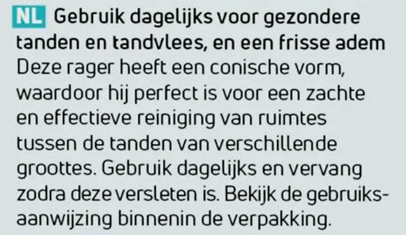 Tepe easyfit interdentale ragers cone shaped m/l