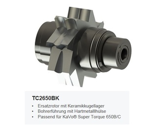 mk-dent reserve turbine tc2650bk voor kavo 650 ser