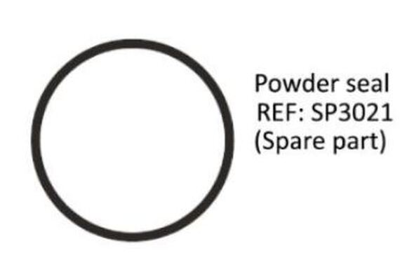 Mk-dent prophy line gasket (pakking) - powder seal
