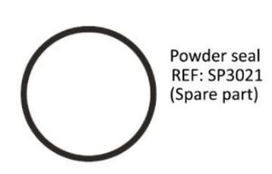prophy line gasket (pakking) - powder seal