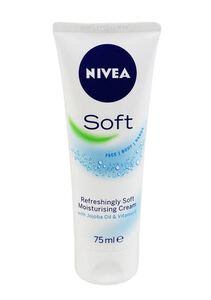 nivea soft moisturising cream / jojoba& vitamin e