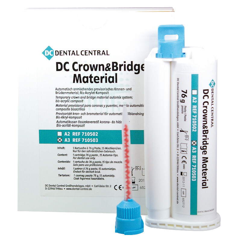 Dc crown&bridge materiaal a3 + 15 tips