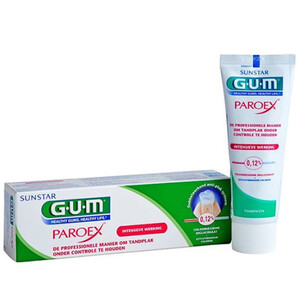 gum paroex tandpasta 0,12% chloorhexidine