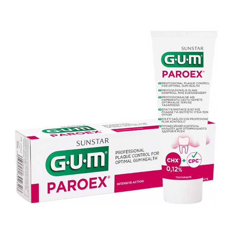 Gum paroex tandpasta duo 0,12% chloorhexidine