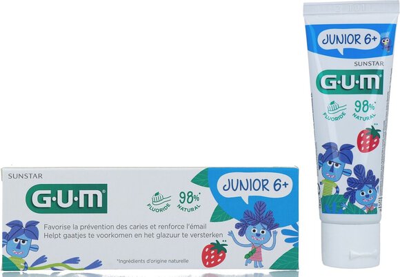 Gum junior tandpasta 6+ jaar