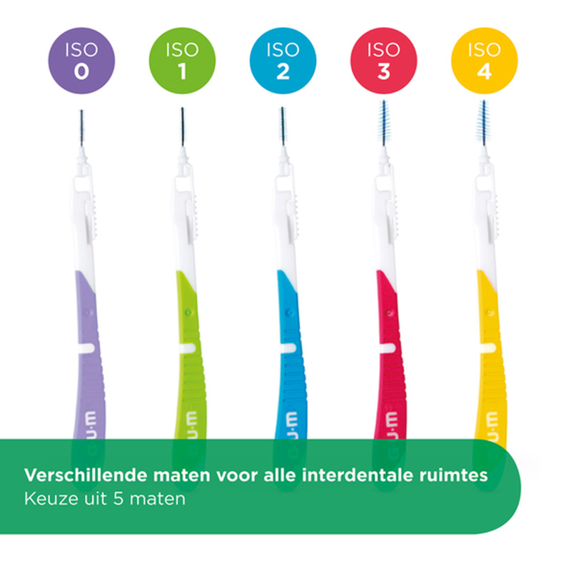 Gum bi-direction ragers 0,6 mm / paars