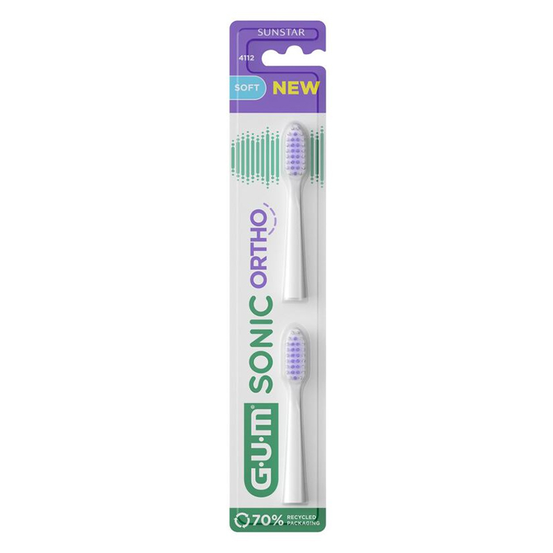 Gum sonic ortho refill opzetborstels