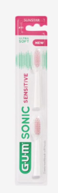 Gum sonic sensitive refill opzetborstels