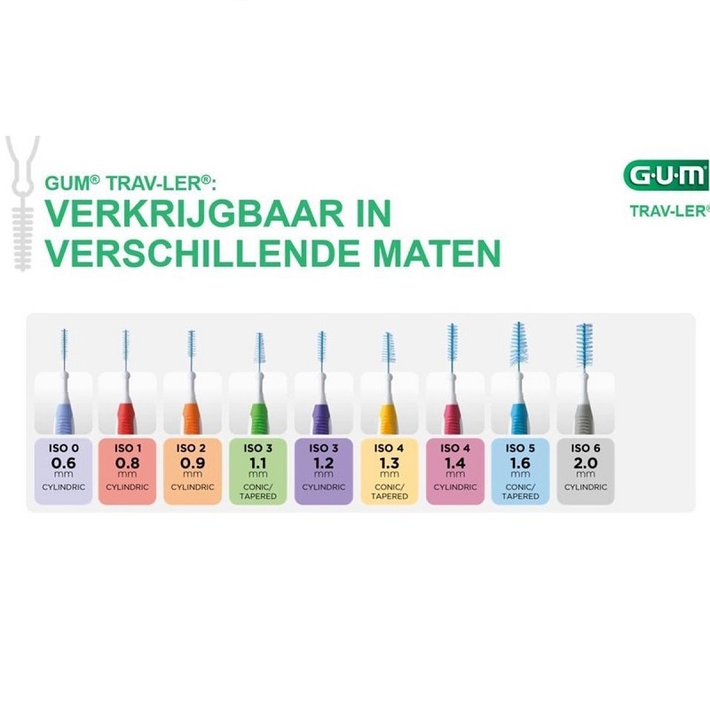 Gum trav-ler 0,9mm oranje