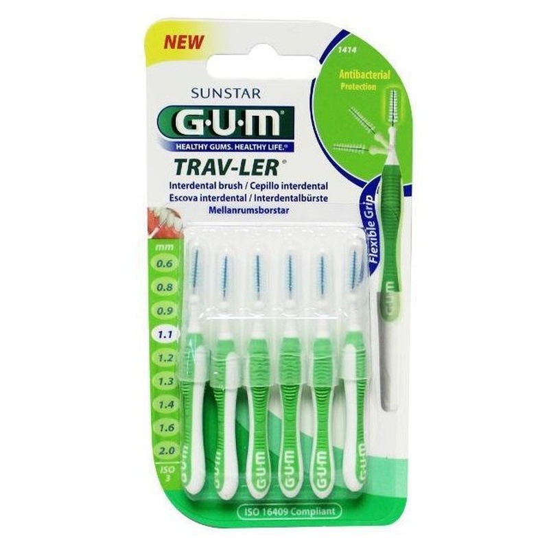 Gum trav-ler 1,1mm groen