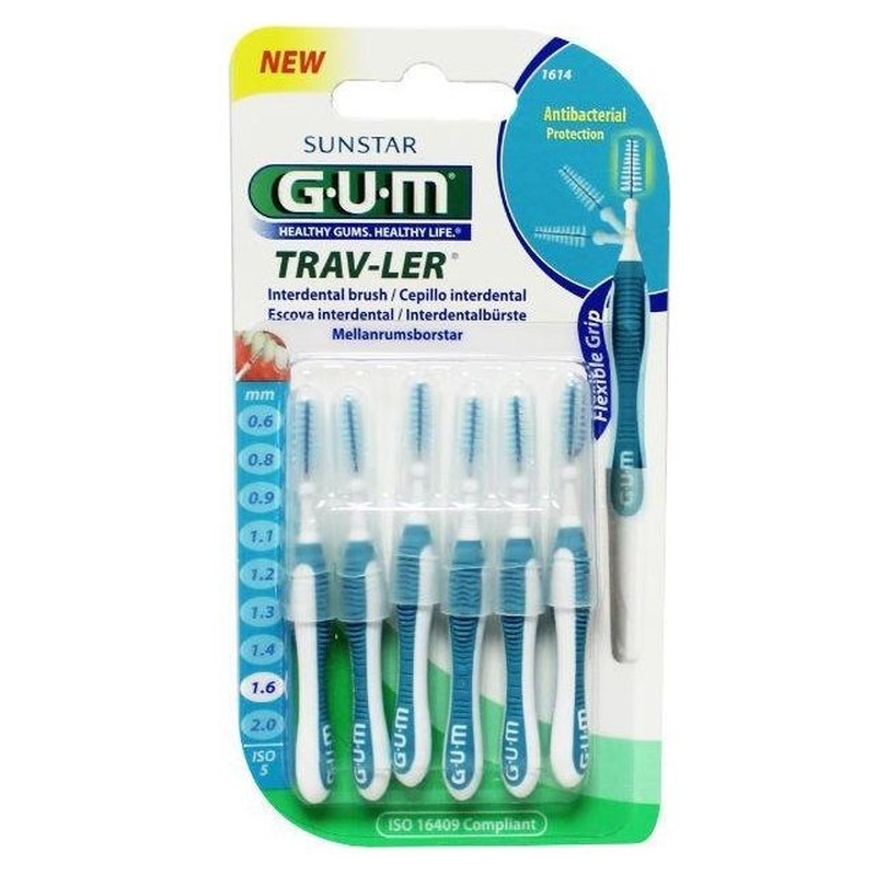 Gum trav-ler 1,6mm blauw