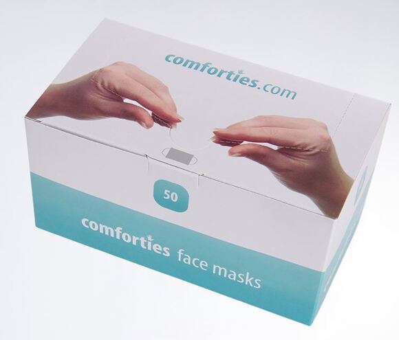 Comforties mondmaskers type iir groen met elastiek
