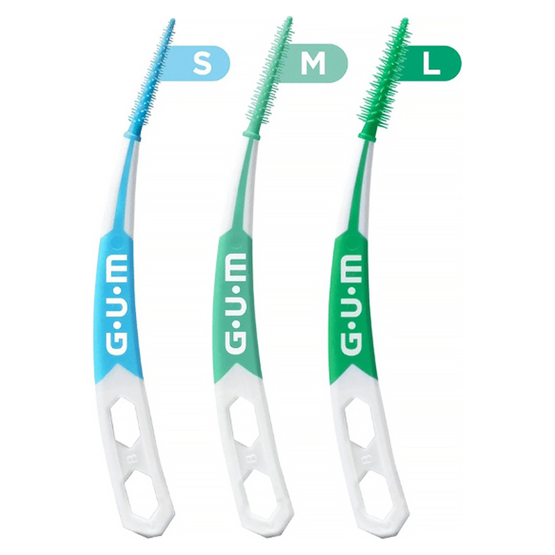 Gum soft-picks pro medium lichtgroen - 60 stuks