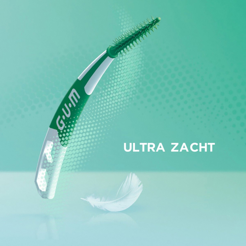 Gum soft-picks pro medium lichtgroen - 60 stuks