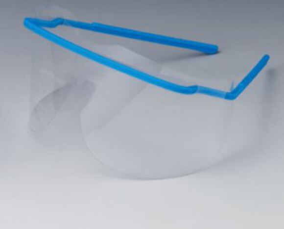 Disposable eye shields clear / lens+frame (ass)