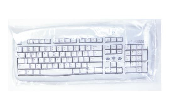 Disposable keyboard sleeves standard 16x55cm small