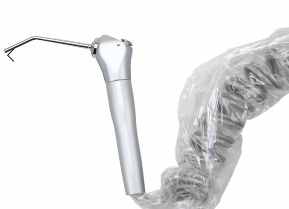 Disposable tubing sleeves 10cm / v.d. slang