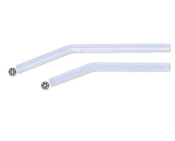 Disposable transp. air-water syringe tips standard