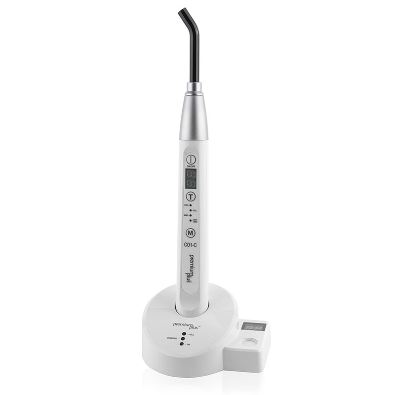Premium led curing light c01-c wit incl. sleeves