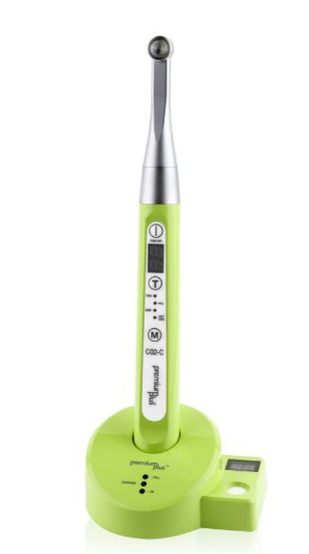 Premium led curing light c02-c lime incl.sleeves
