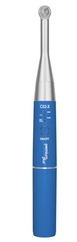 Premium led curing light c02-x blauw