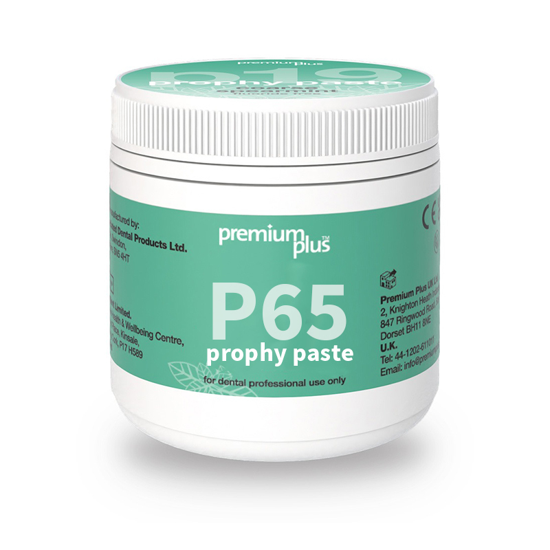 Premium plus prophy paste coarse mint fluoridevrij