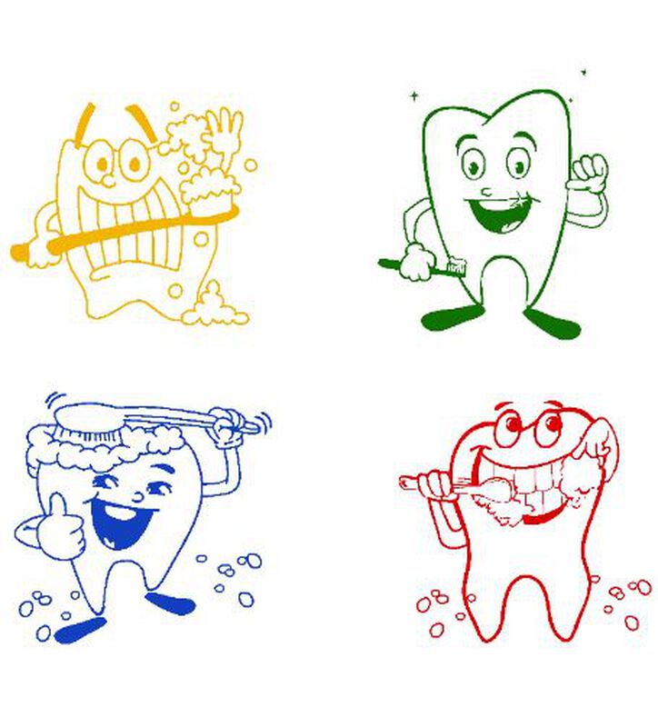 Mondmaskers type iir/2r 4-l healthy teeth earloop