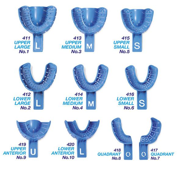Disposable afdruklepels rimlock intro pack