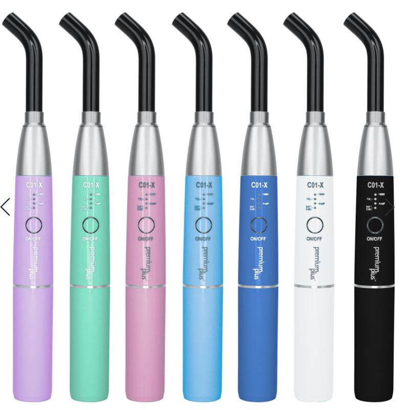 Premium led curing light c01-x lichtgroen