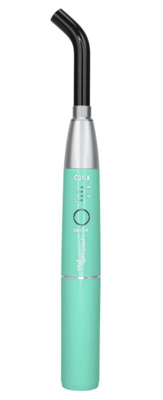 Premium led curing light c01-x lichtgroen