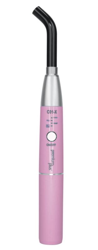 Premium led curing light c01-x roze