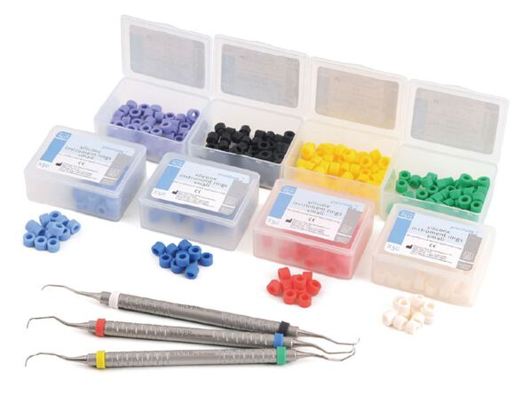 Premium kleurcoderingetjes large / geel