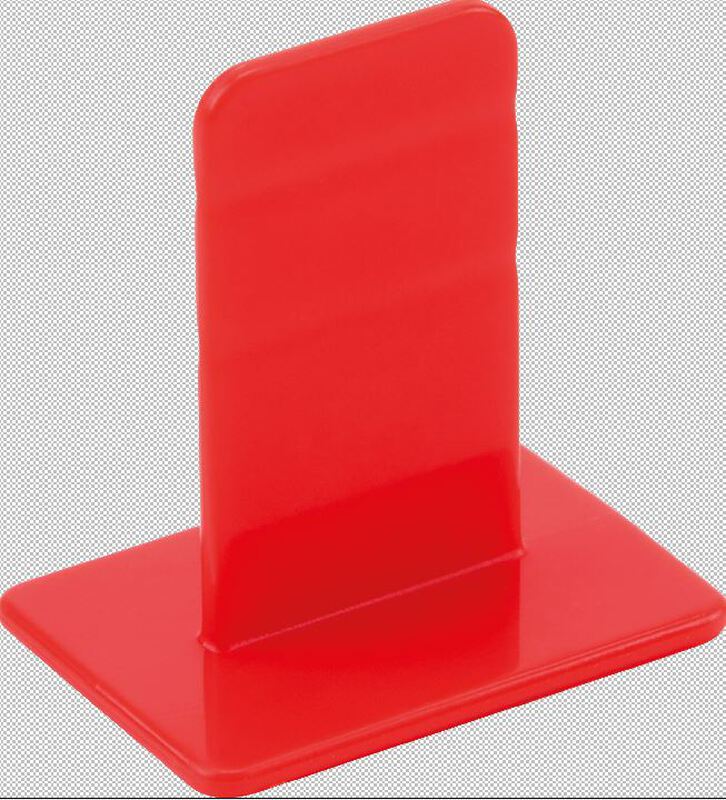 Peelnstick disposable sensor holders bite tab red