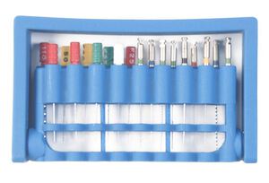 premium plus endo dispenser 18gats blauw
