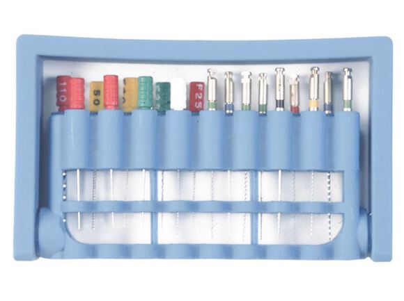 Premium plus endo dispenser 18gats lichtblauw