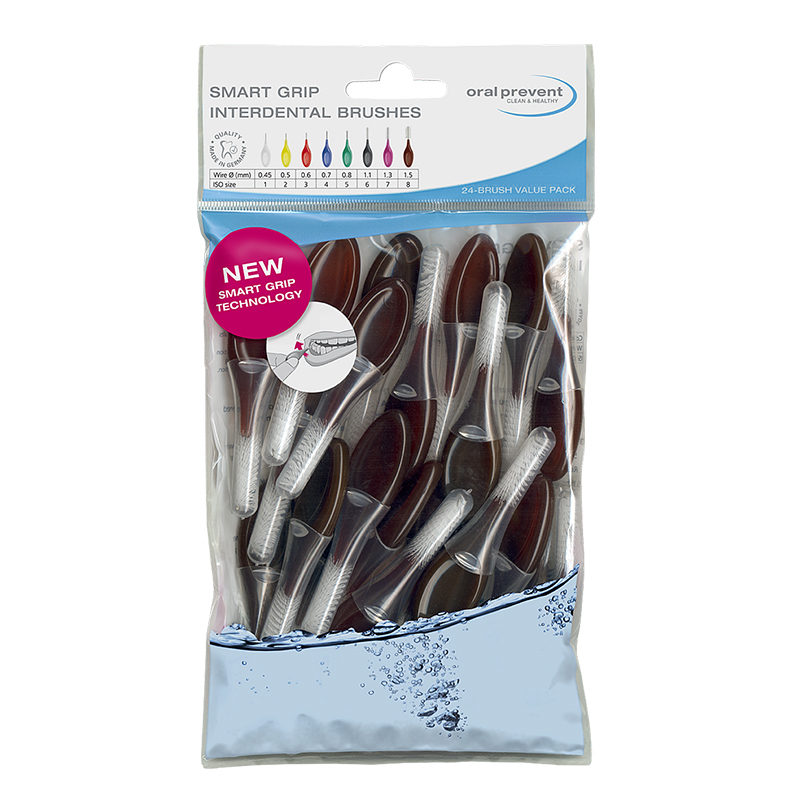 Smart grip ragers navulzak bruin 1,5mm/iso 8