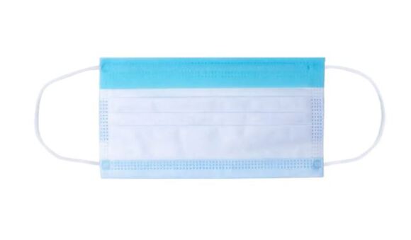 Mondmaskers fog stop 4-l (iir) blauw met elastiek