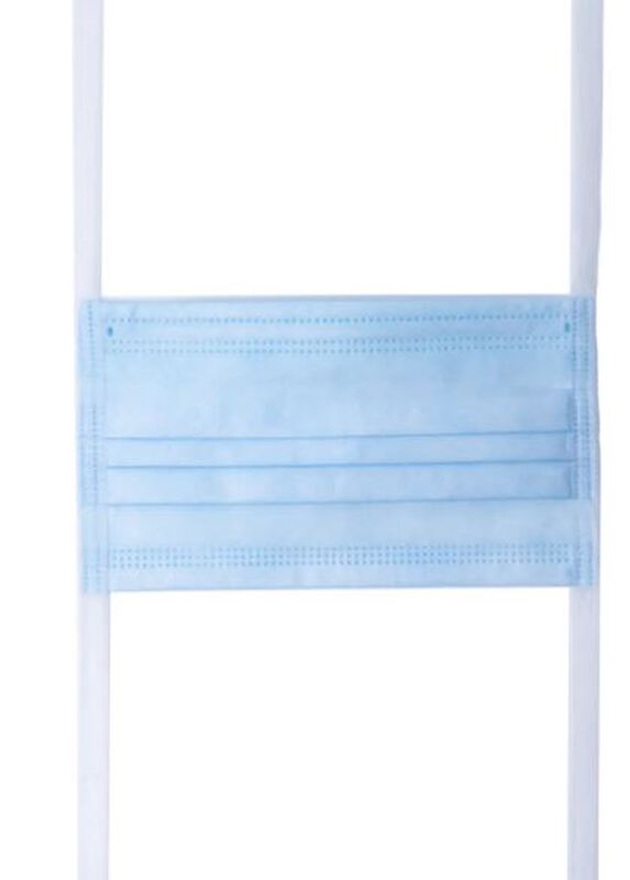 Mondmaskers fog stop 4-l (iir) blauw met koord