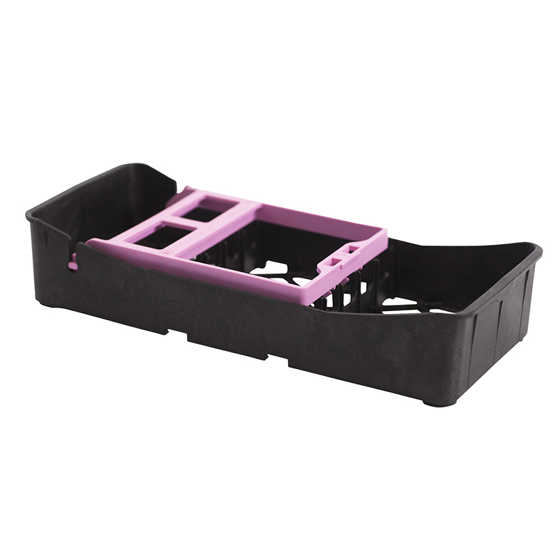 Practipal mini cassette roze 80x182x37mm/5 instrum