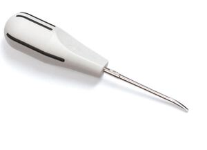luxator l3c periotome 3mm curved blade zwart