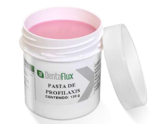 Prophylaxis paste aardbei/mint medium gritt potje