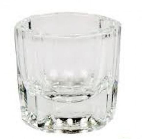 Dappenglaasje glas transparant