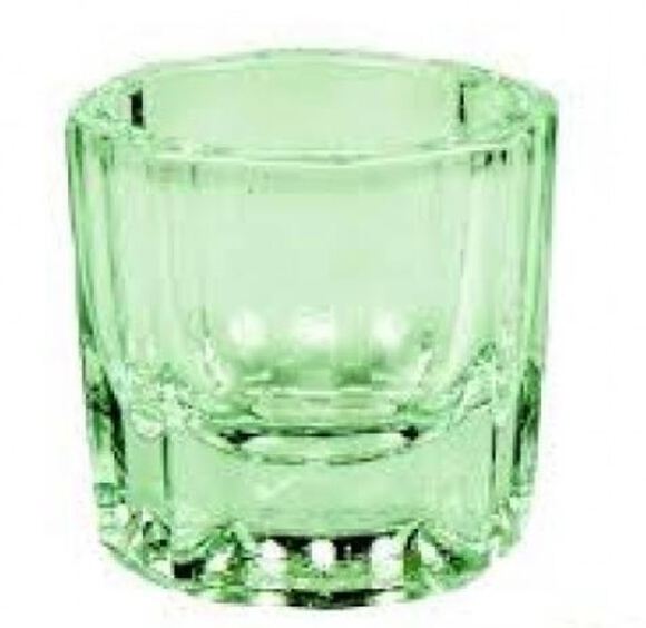 Dappenglaasje glas groen