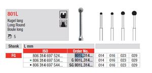edenta diamantsteen fg g801l/023 long round